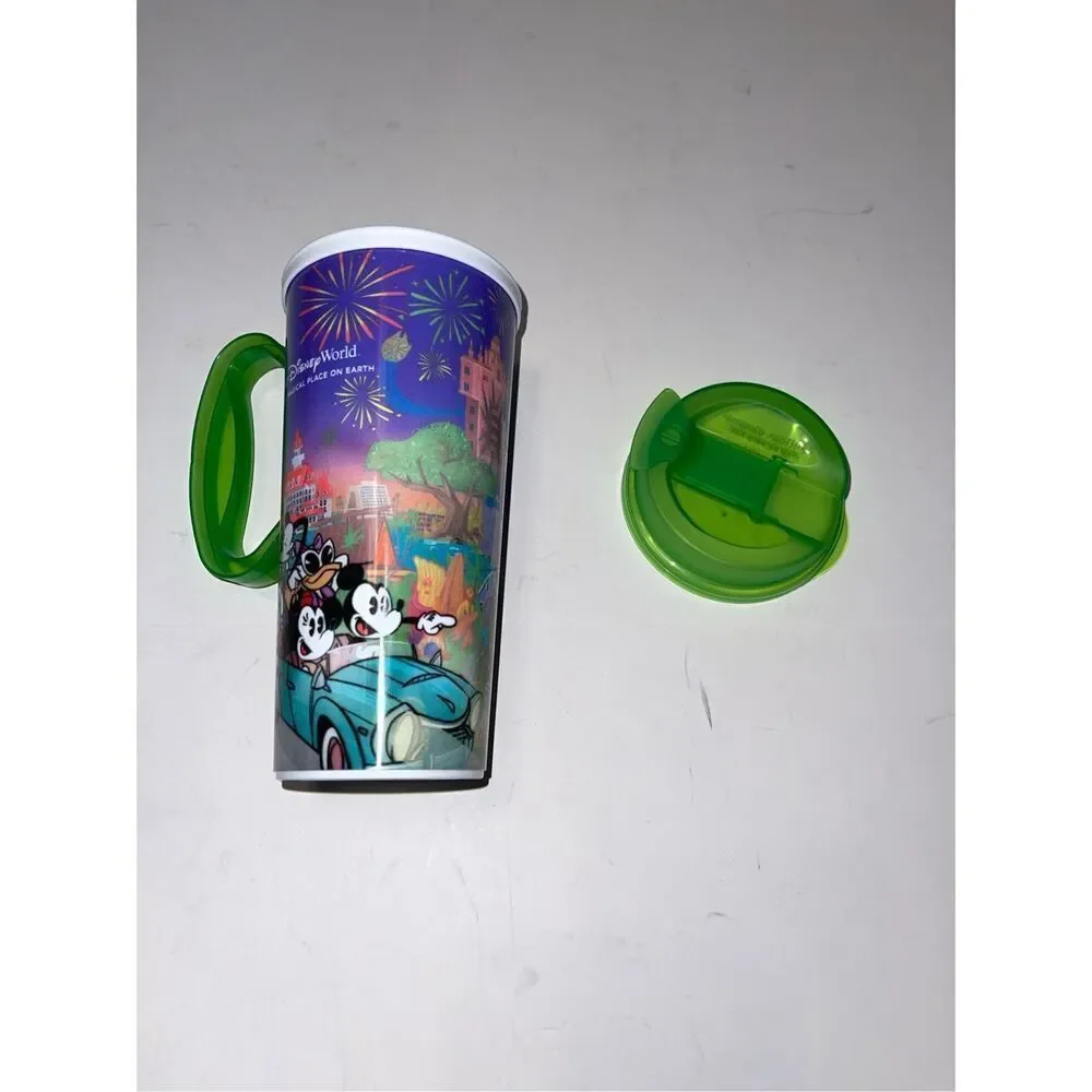 2024‎ Walt Disney World Resort Reusable Refillable Mug Parks green Mickey
